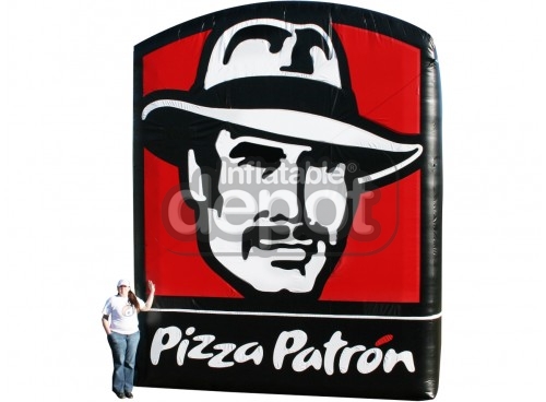 Inflatable Pizza Patron