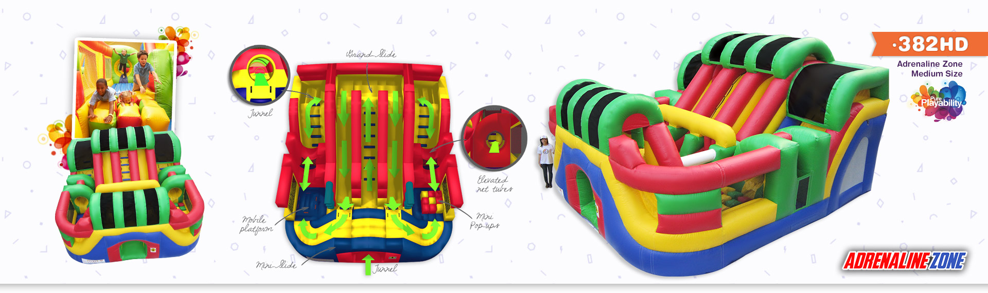 Inflatable Theme Park Manufacturers Inflatable Depot Inflatable Depot