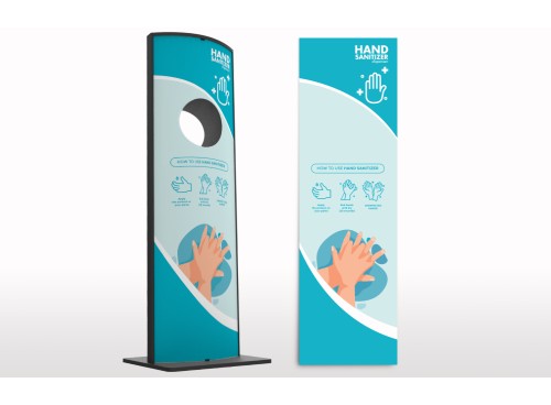 Hand Sanitizer Display Stand 