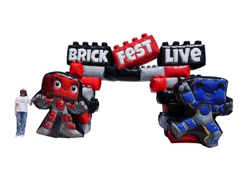 Brick Fest Live (Customized inflatable Arches)