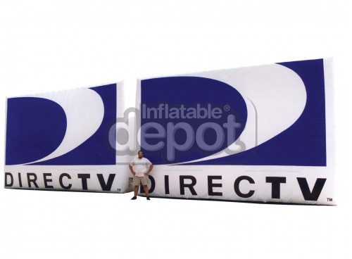 inflatable DirecTV logo
