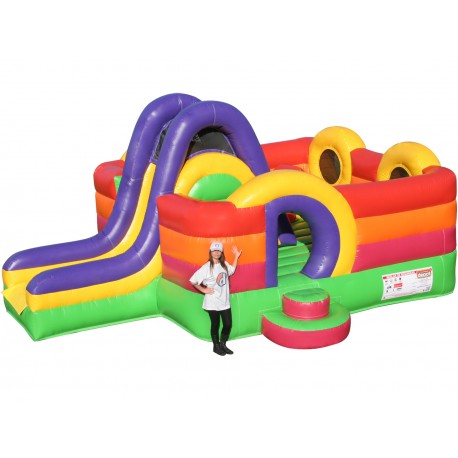 Inflatable Depot Tunnel Slide Combo III - Inflatable Depot