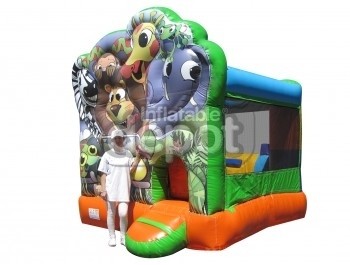 Jungle Bouncer with Slide 