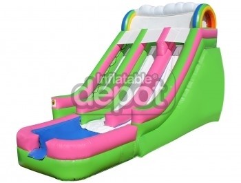 Inflatable Rainbow Slide